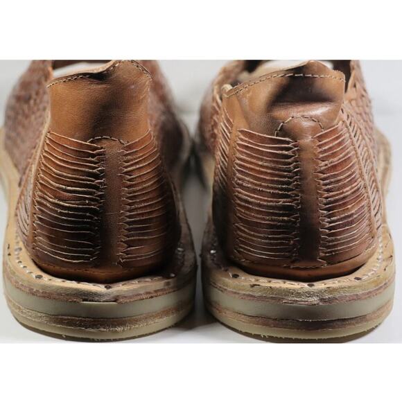 Handmade summer leather shoes for men Size 7